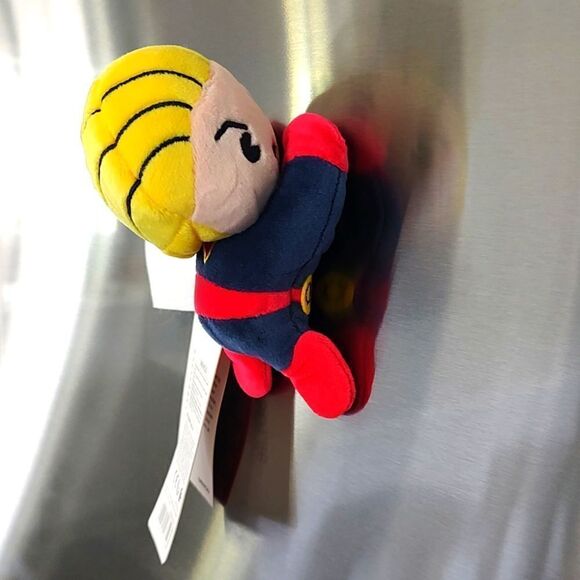 New With Tag‎ Miniso Life Captain Marvel 4.9" Plush Magnet - Picture 4 of 13
